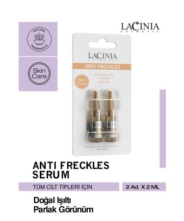Lacinia Anti Freckles 2-Piece Skin Care Serum Against Freckles and Stains