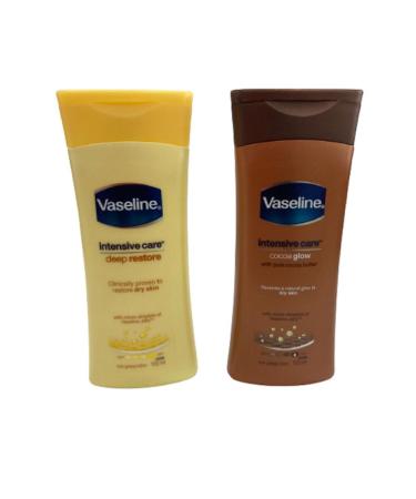 Vaseline Body Care Lotions Cocoa Glow 100 Ml + Intensive Care Deep Restore 100 Ml