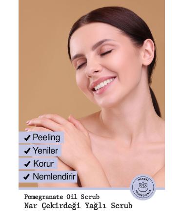 Lacinia Pomegranate Seed Oil Scrub 250ml - Buy Online on GoSupps.com