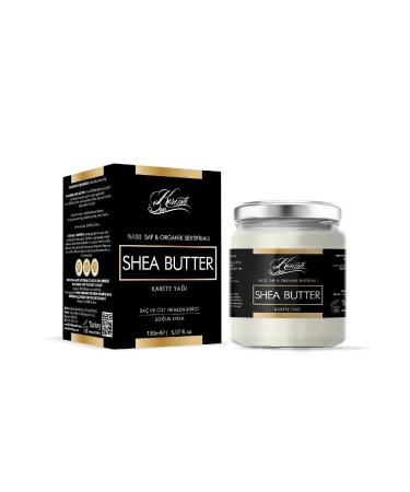 KIRINTI 2000 Shea Butter 150 Ml. Organic Certified Cold Pressed Shea Butter