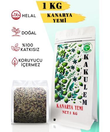 Cardamom CERTIFIED Premium Mixed Canary Food 1 KG