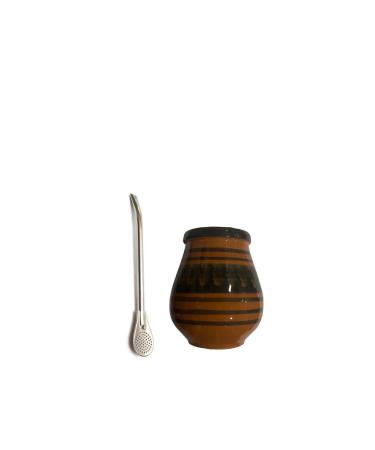 SABAYS Mate Set 1 Piece Mate Straw - 1 Piece Mate Glass - 250 gr Mate tea Argentina - Buy Online on GoSupps.com