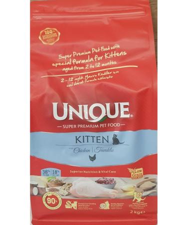 Unique Kitten Cat Food Chicken 2 kg