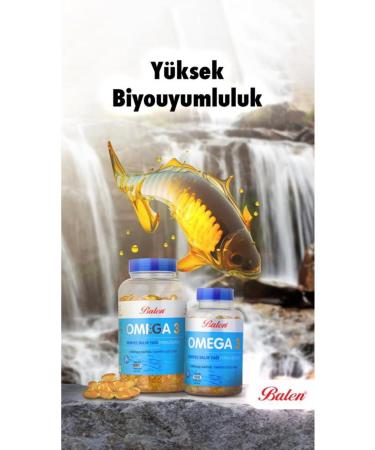Balen Omega 3 Norwegian Fish Oil (triglyceride) Softgels 200 pcs 1380 mg - Buy Online on GoSupps.com