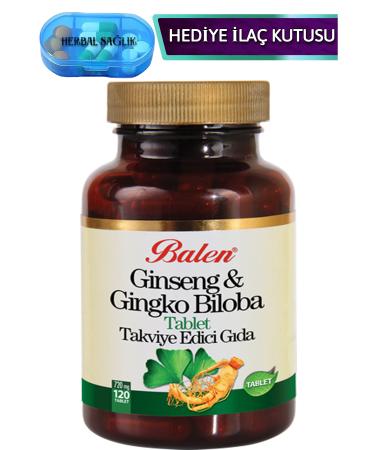 Balen Ginseng & Gingko Biloba 120 Tablets 720 Mg