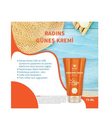 Radins Sun Cream Spf 50 - Buy Online on GoSupps.com