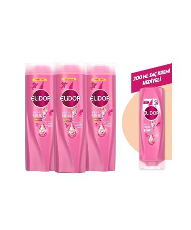 Elidor Superblend Hair Care Shampoo Strong And Shiny 400 ml X3 - Buy Online on GoSupps.com