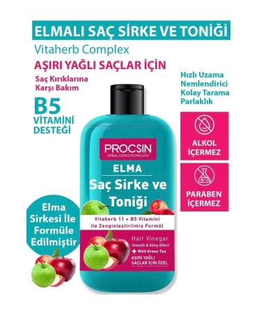 Boutique Anti-Oily Apple Hair Vinegar and Tonic 250 ML - Buy Online on GoSupps.com