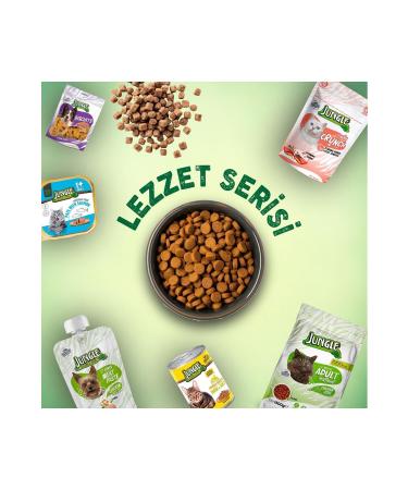 Jungle Chicken & Fish Adult Cat Food 500 gr (2 PIECES) - Buy Online on GoSupps.com