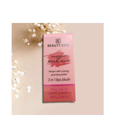 beautycity Magic Pink Tint Permanently tints pink lips and cheeks