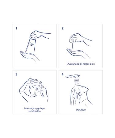 Dove Ultra Care Hair Care Shampoo Anti-Loss Care Avocado Extract 400 ml X3 Pieces - Buy Online on GoSupps.com