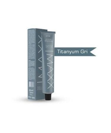 MAXX DELUXE Titanium Gray Cream Hair Dye 60 ml - Buy Online on GoSupps.com