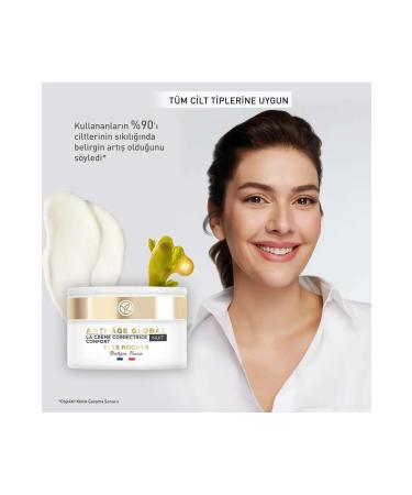 Yves Rocher Night Cream - Regenerating Anti-Aging Herbal Stem Cell Care / Anti-Age Global - Buy Online on GoSupps.com