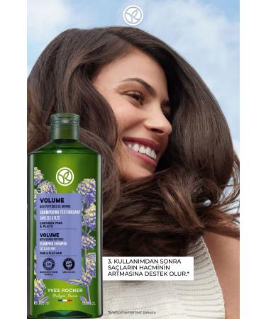Yves Rocher Volume Shampoo for Fine Hair - Vegan - 300 ml - Buy Online on GoSupps.com