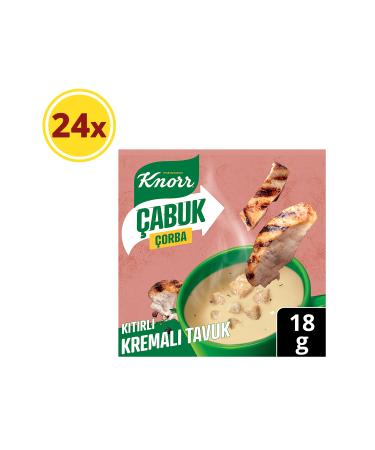 Knorr Creamy Chicken Quick Soup 18 gr X 24 Pieces