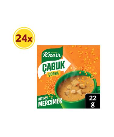 Knorr Lentil Quick Soup 22 gr X 24 Pieces
