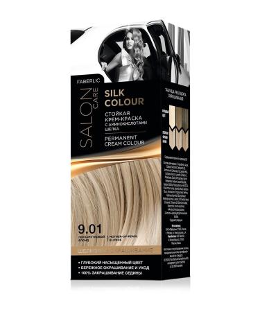 Faberlic Permanent cream hair dye SALONCARE series tone Royal mango 7.35 silk color - Buy Online on GoSupps.com