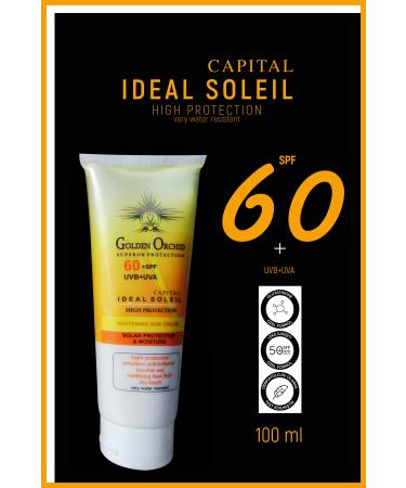 Golden Orchid Sunscreen 60spf (100ML) - Buy Online on GoSupps.com