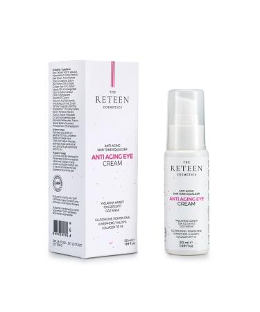 The RETEEN Cosmetics Anti-Aging Dark Circles and Bags Tone Equalizer Lumisphere Glutathione Collagen Eye Cream 50 ML - Buy Online on GoSupps.com