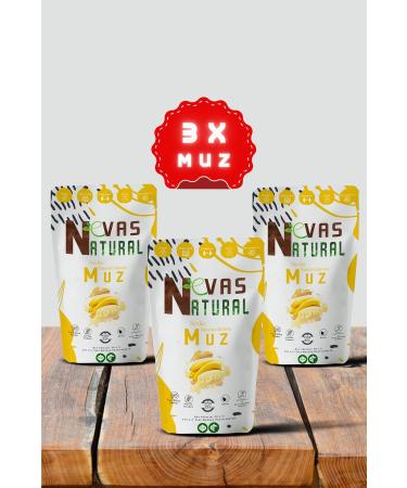 Nevas Natural Freeze Dried Advantageous 3 Pack Freeze Dried Banana 30gr