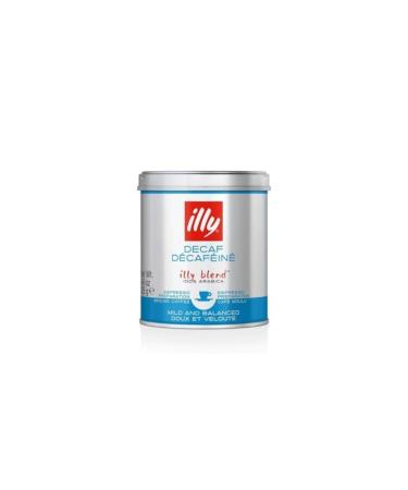 illy Decaf Decaffeinated Ground Coffee 125g - Buy Online on GoSupps.com
