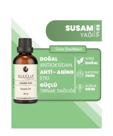 ALUULA Zawira Sesame Oil 50 Ml