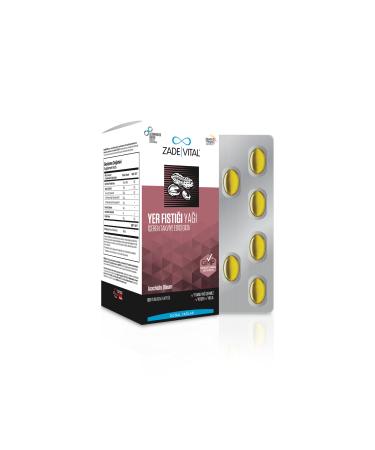 Zade Vital Peanut Oil 800 Mg 60 Softgels