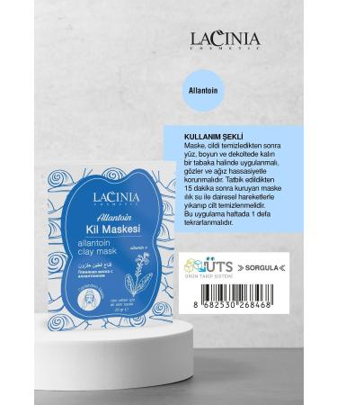Lacinia Allantoin Clay Mask 20gr - Buy Online on GoSupps.com