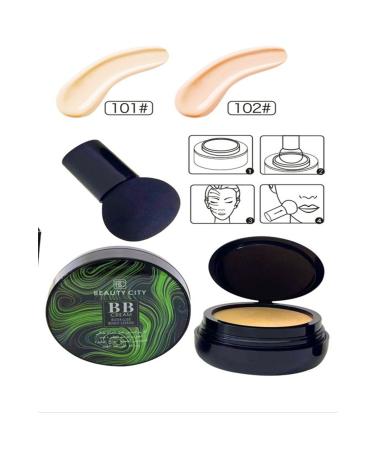 beautycity Salt Foundation Mushroom Head Sponge 30 ml Light - Buy Online on GoSupps.com