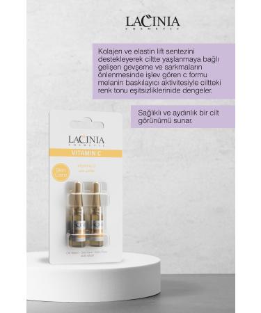 Lacinia Vitamin C Facial Serum 2 X 2 ml - Buy Online on GoSupps.com
