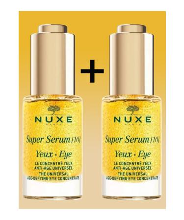 Nuxe Super Serum -10- Eye Contour Eye Contour 15 ml X2