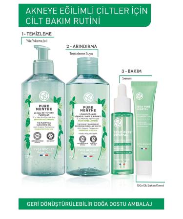 Yves Rocher Acne Sebo Pure Vegetal Gel Cream for Prone Skin 40g D.Center143 - Buy Online on GoSupps.com