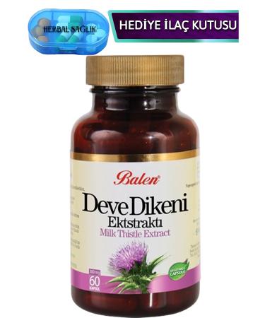 Balen Milk Thistle Extract Capsule 375 Mg 60 Capsules