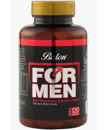 Balen Formen Plant Extracts Mixture 120 Capsules 634 Mg - Buy Online on GoSupps.com