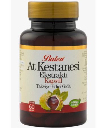 Balen Horse Chestnut Extract Capsules 60 Pieces 375 Mg - Buy Online on GoSupps.com