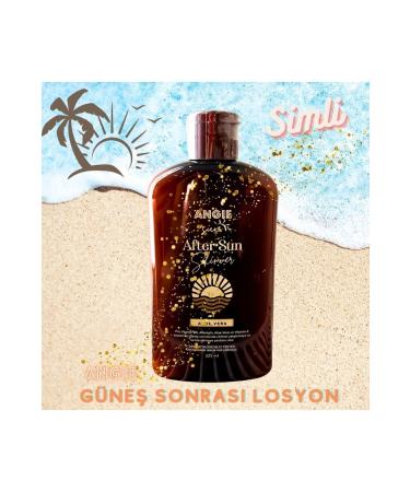 Angie After Sun Lotion Glitter - Aloe Vera Vitamin E Pro Vitamin B5 After Sun