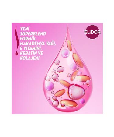 Elidor Superblend Hair Care Shampoo Strong And Shiny 400 ml X3 - Buy Online on GoSupps.com