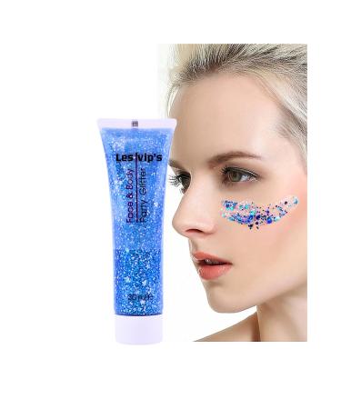 Lesvip's Gel Form Shiny Glitter Face Body and Hair Glitter Gel 30ml