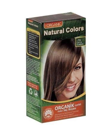 Organic Natural Colors 7n Medium Blonde Organic Hair Dye