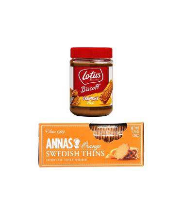 Lotus Biscoff Spread + Annas Orange Thins 2 Pack