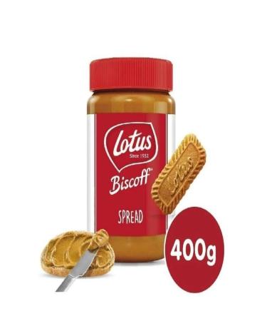 Lotus Biscoff spreadable caramelized 400 gr Biscoff Spread original 400 gr