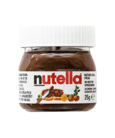 Nutella Mini Hazelnut Cream Set of 6 25 gr - Buy Online on GoSupps.com