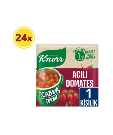 Knorr Spicy Tomato Quick Soup 22 gr X 24 Pcs