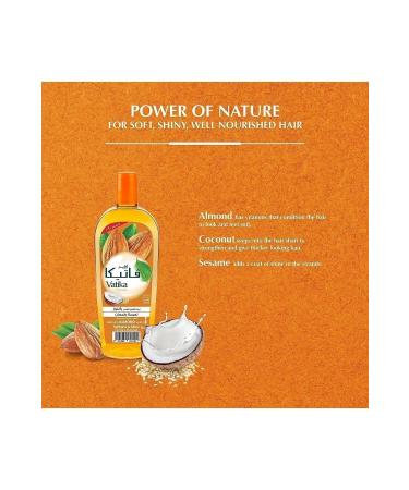 Vatika Naturals Herbal Hair Care Oil Almond Oil 180 Ml - Buy Online on GoSupps.com