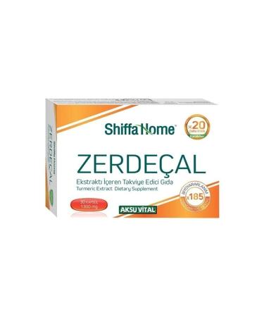 Shiffa Home Turmeric Extract Softgel 30 Capsules 1300 Mg