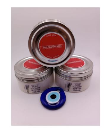 BereketliEvim Pure Tallow Butter Cream (TALLOW CREAM TALLOW CREAM) 100 ml Lavender - Buy Online on GoSupps.com