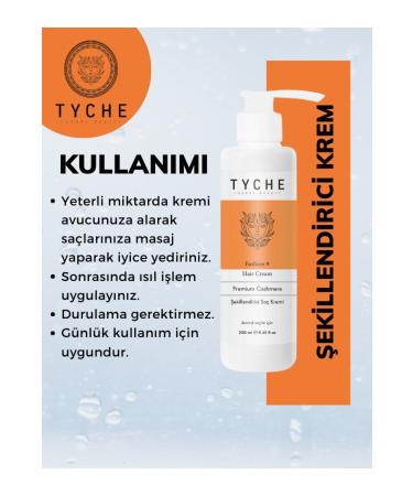 TYCHE LUXURY BEAUTY Leave-In Curl Defining and Styling Conditioner Fashion 9 Hair Cream 250ml - Buy Online on GoSupps.com