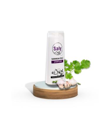 SALY GARLIC EXTRACT SHAMPOO 400 ml All Hair types nourishing strengthening and moisturizing properties
