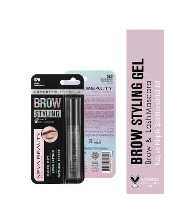 Neva Beauty Eyebrow Shaping Gel Eyebrow and Eyelash Mascara 6ml