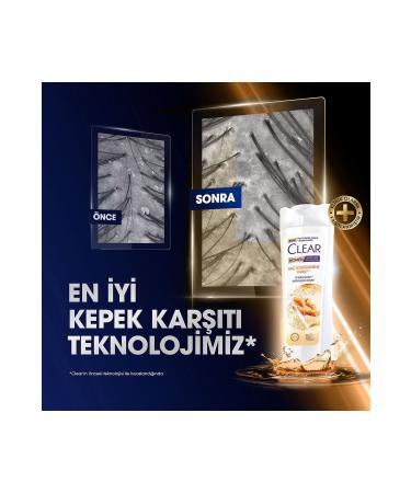 Clear Women Anti-Dandruff Shampoo Against Hair Loss 350 ml X3 - Buy Online on GoSupps.com